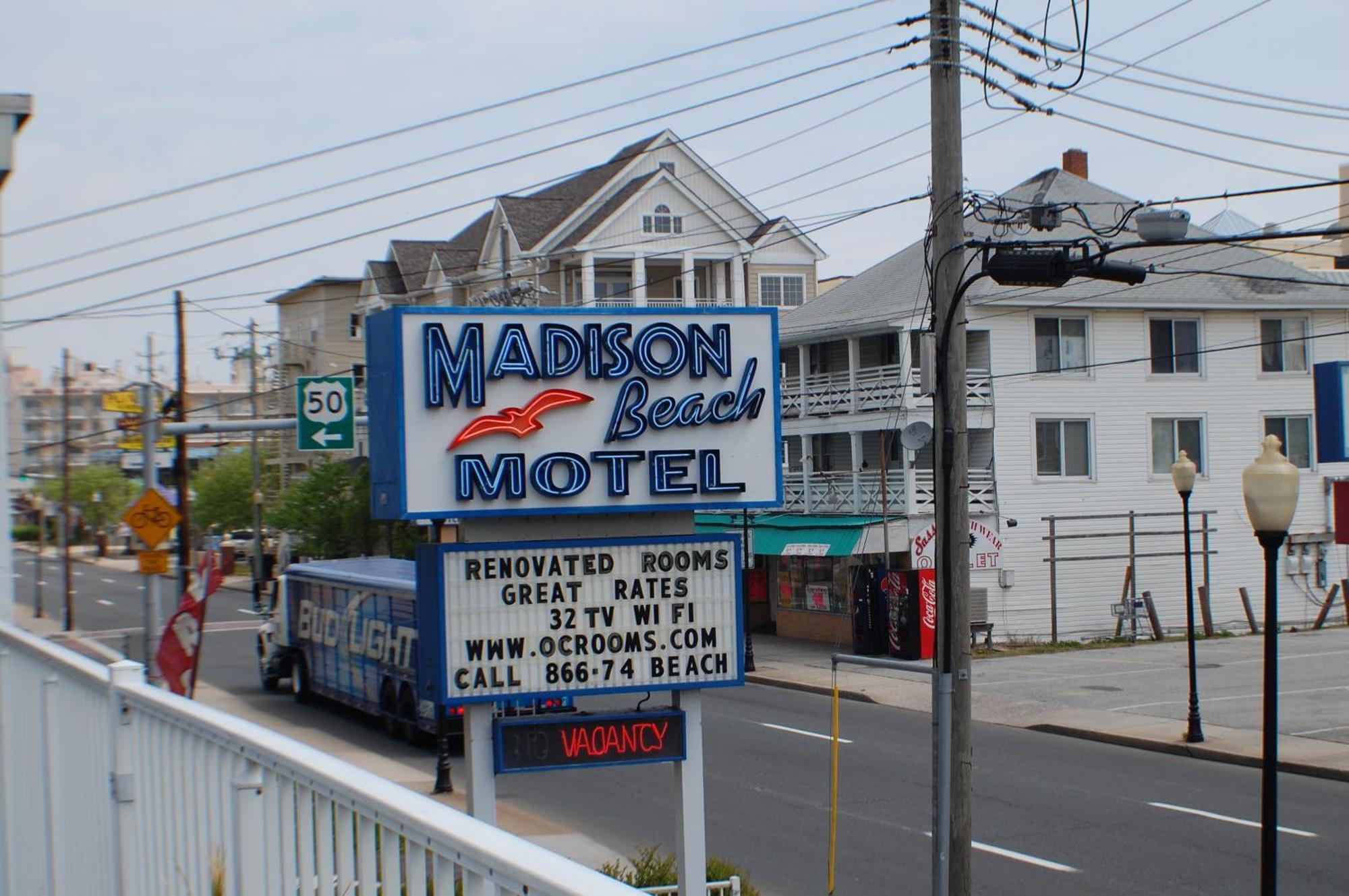 Madison Beach Motel Ocean City Exterior foto