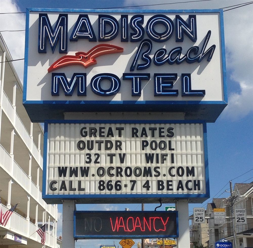 Madison Beach Motel Ocean City Exterior foto